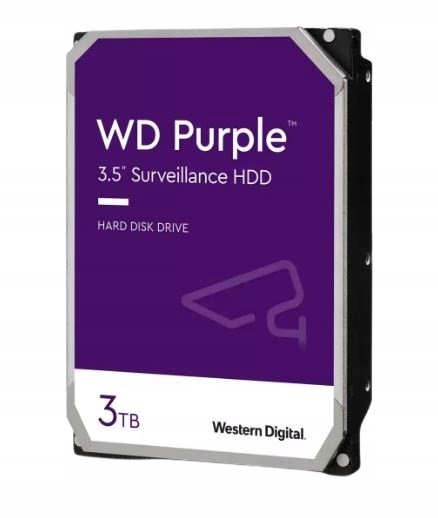 Pevný disk Western Digital Purple WD30PURX-64AKYY0 3TB SATA III 3,5"